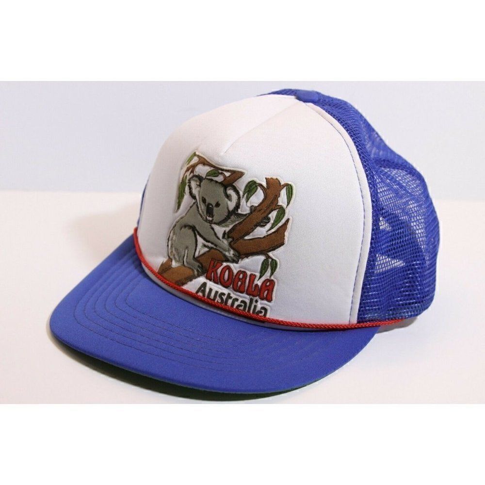 Koala Australia Hat Cap Snapback Adjustable mesh foam